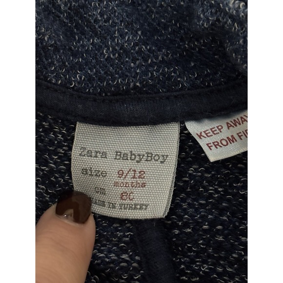 Zara Baby Children's Blazer Style Jacket New With Tags Size 9-12 Months A16 - Picture 2 of 5
